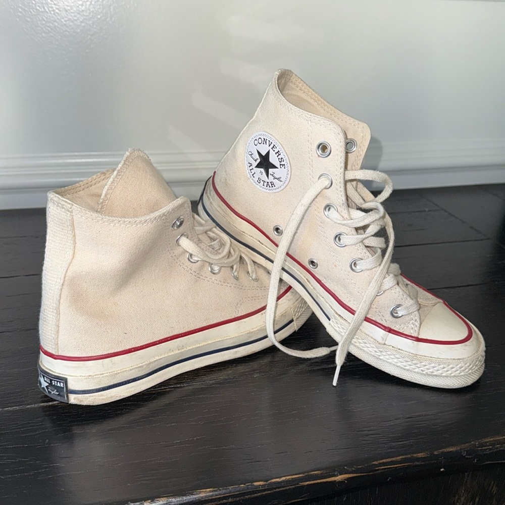 Converse All Star canvas . Size 7 women’s . Worn a couple times .